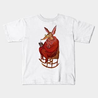 Mocha Moments with Mr. Aardvark Kids T-Shirt